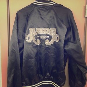 Vintage Alabama Country Band Satin Bomber Jacket